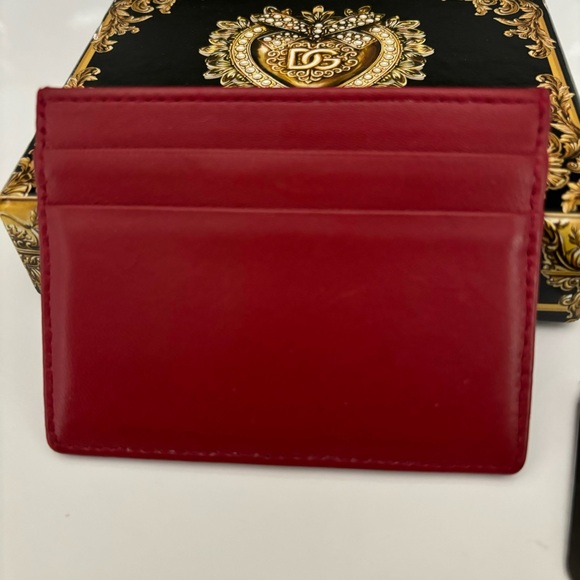 Dolce & Gabbana Devotion Card Case Card Holder Leather - Picture 3 of 10